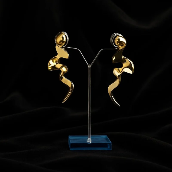 Golden earrings
