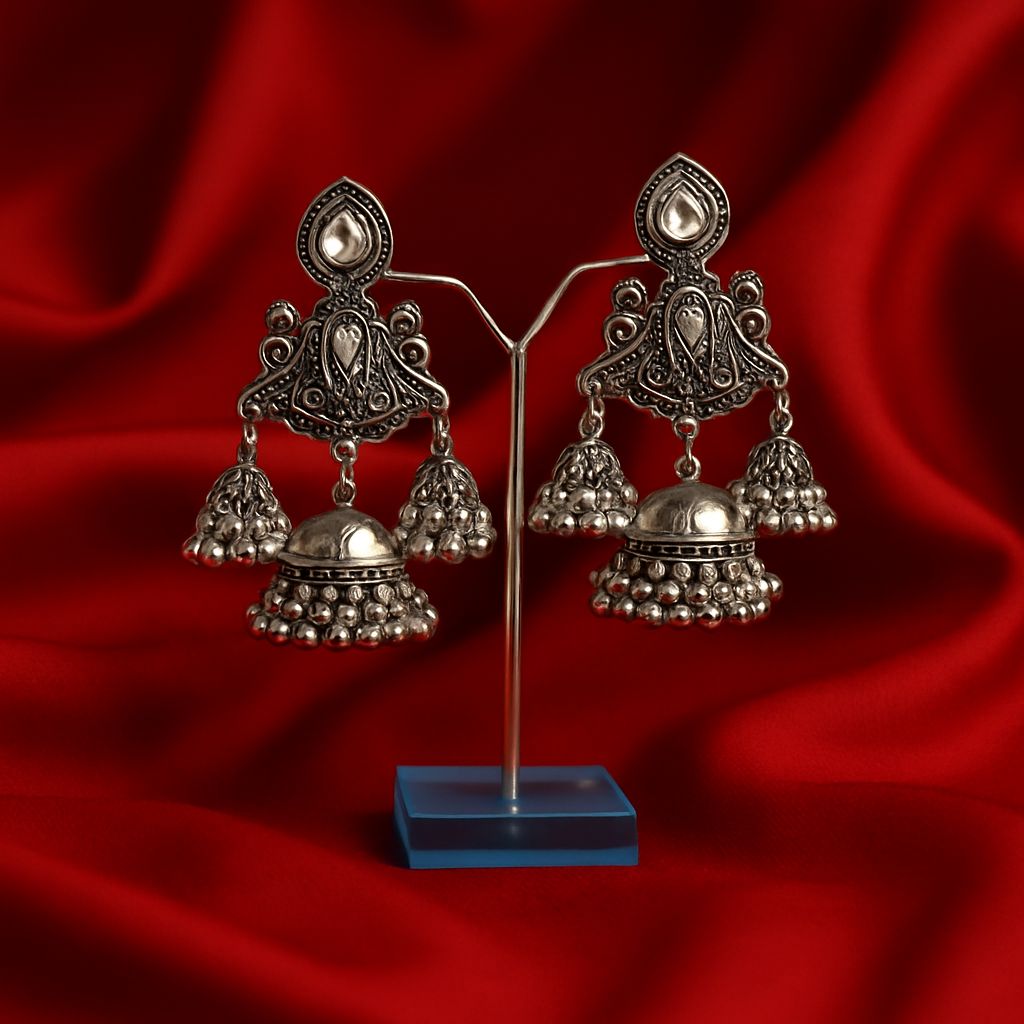 Oxidise Jhumka