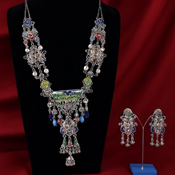 Oxidised Jewellery Set